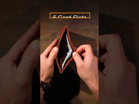 Monte Klasik Dikey Bi-Fold Deri Cüzdan